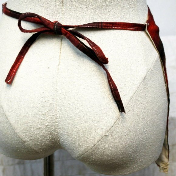 Handmade Funny Gag Adult Apron Flannel Boxes P3nis Dick Small Medium - Picture 5 of 6